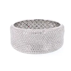 27.30 ctw Diamond Fantasia Bangle Bracelet