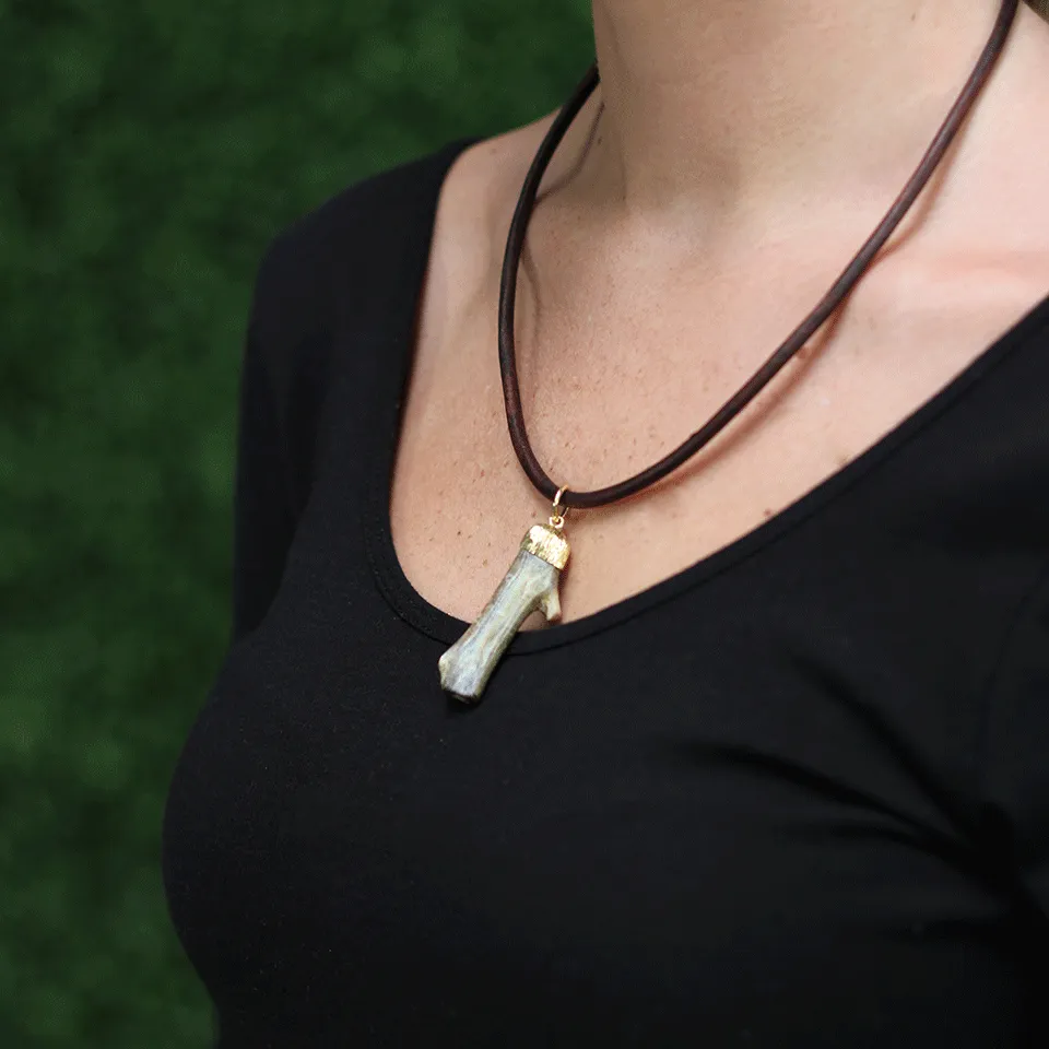 Alaskan Coral Pendant