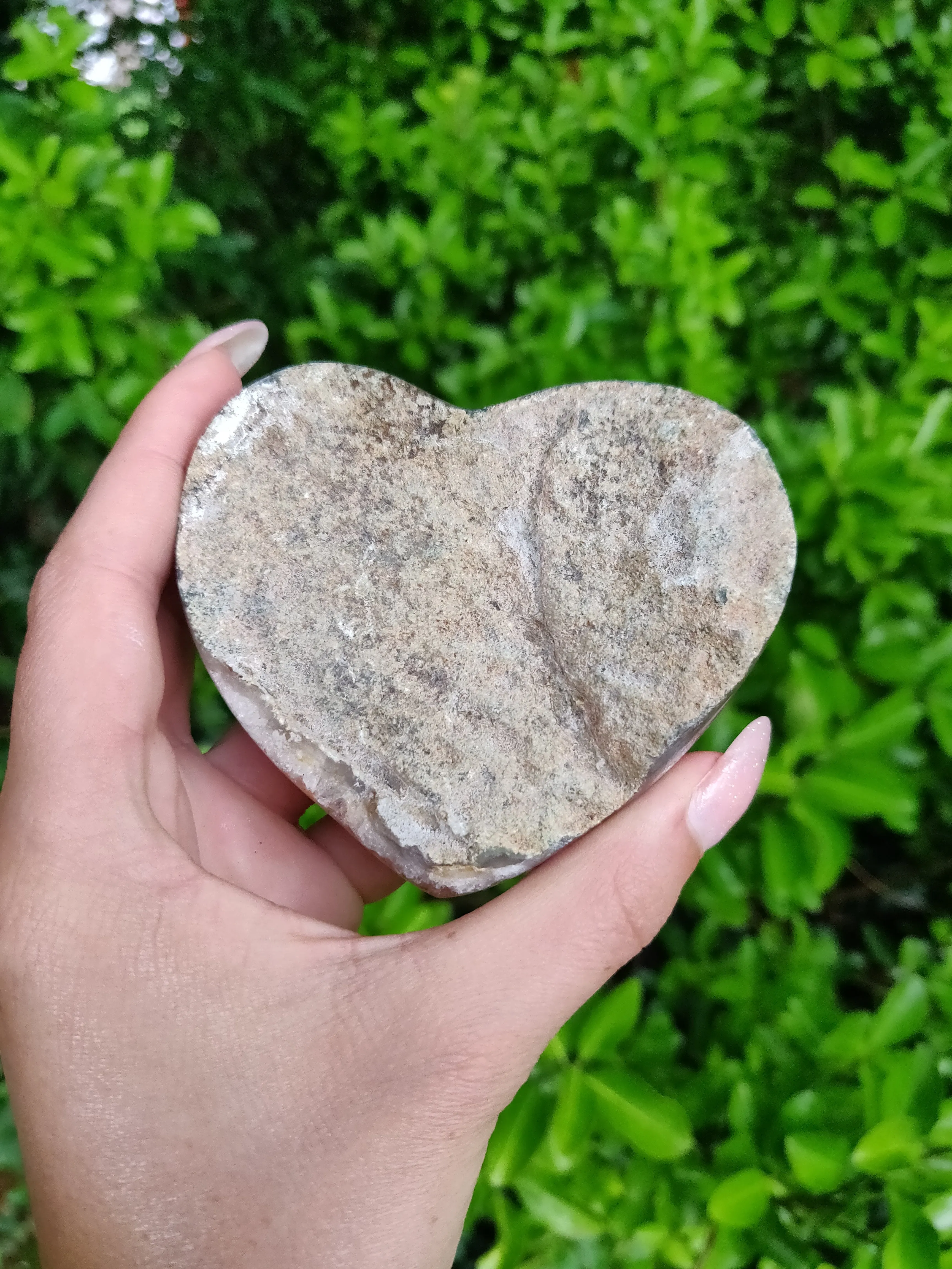 Stunning Amethyst Geode Heart - #M2