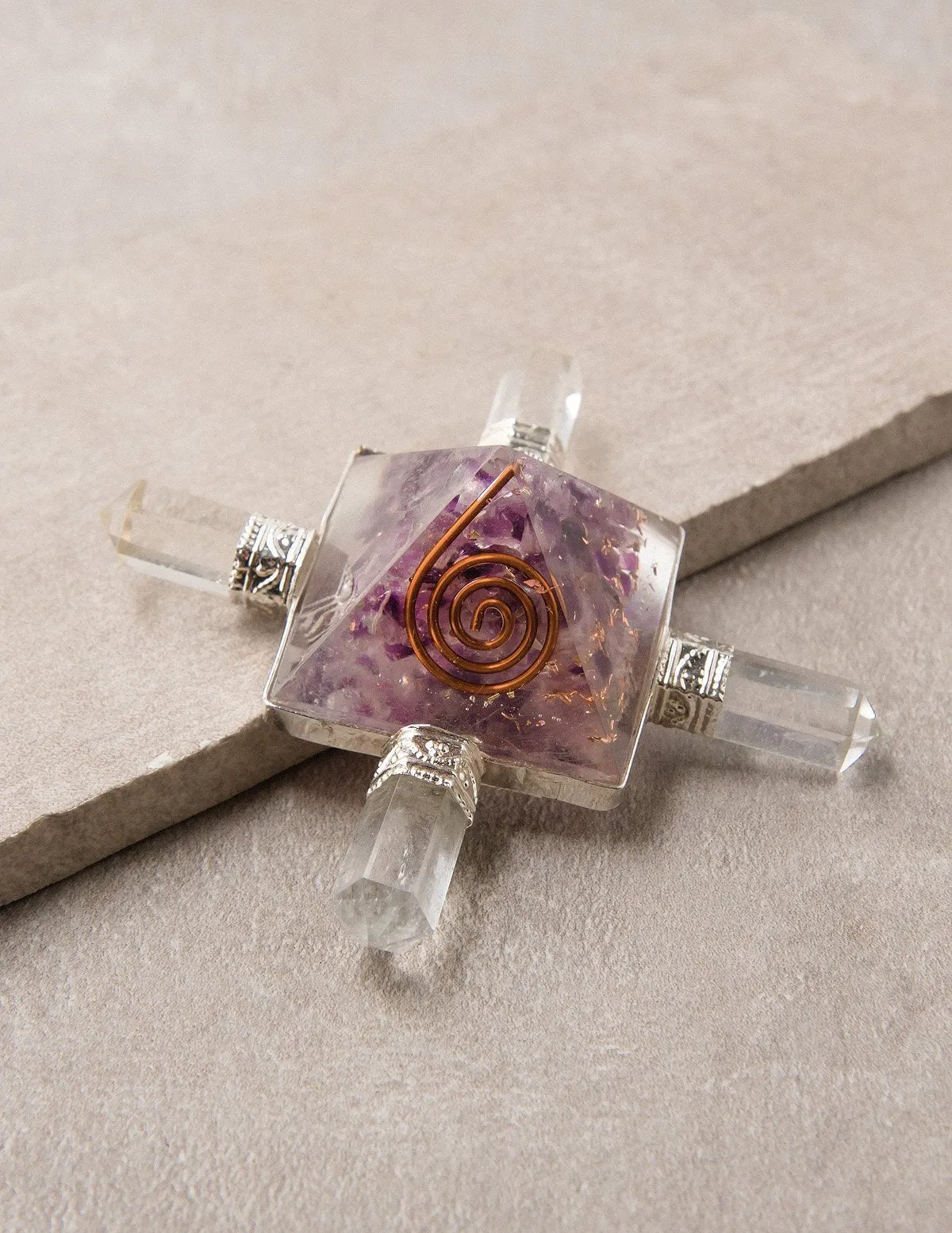 Amethyst Orgone Energy Generator