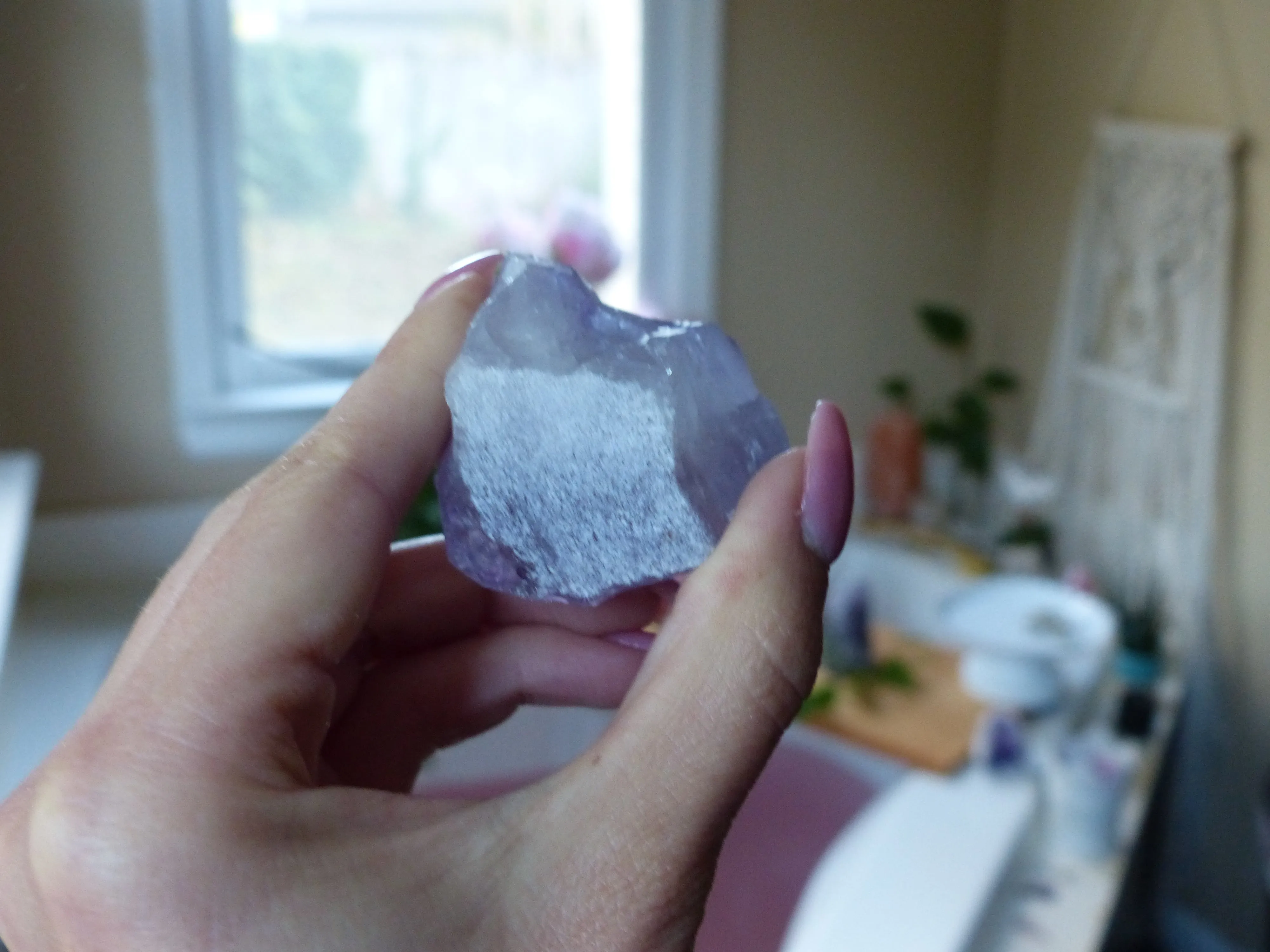 Amethyst Point/Cluster with Cut Base (#1)