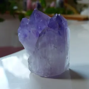 Amethyst Point/Cluster with Cut Base (#1)