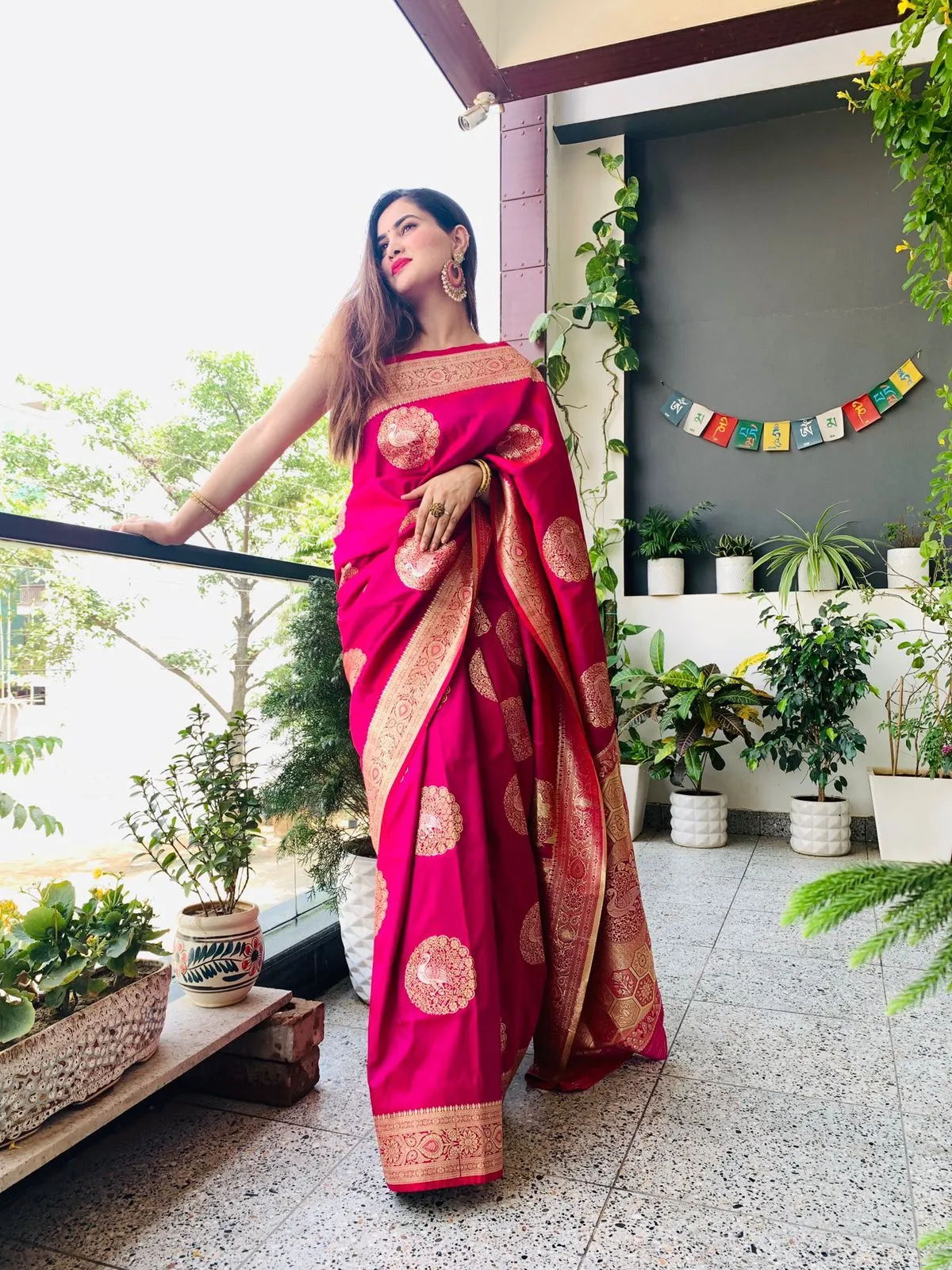 BEAUTIFUL RICH PALLU & ZARI SAREE