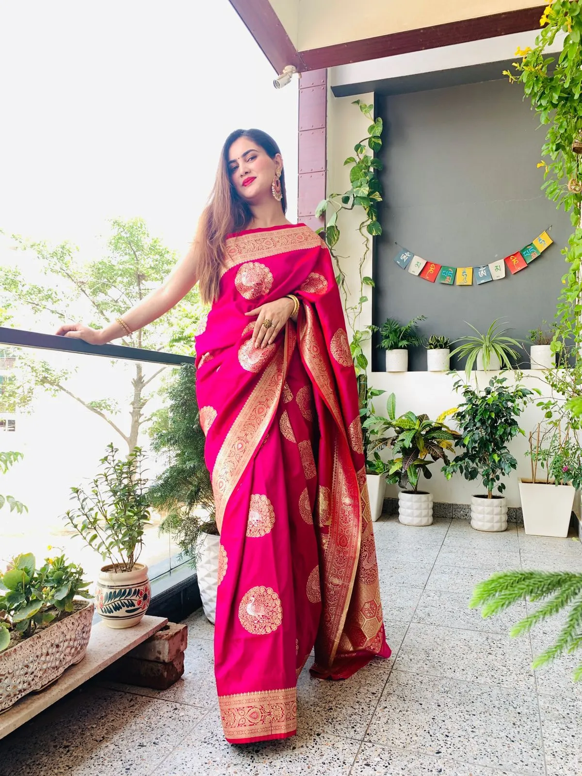 BEAUTIFUL RICH PALLU & ZARI SAREE