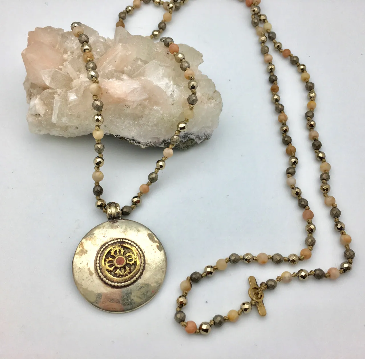Bhakti Panda Nepali Blessing Mala Necklace