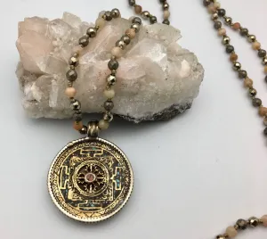Bhakti Panda Nepali Blessing Mala Necklace