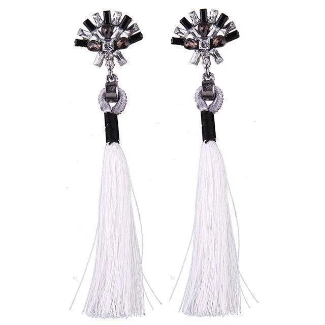 Bohemian Statement Jewelry Tassel Long Earring For Women
