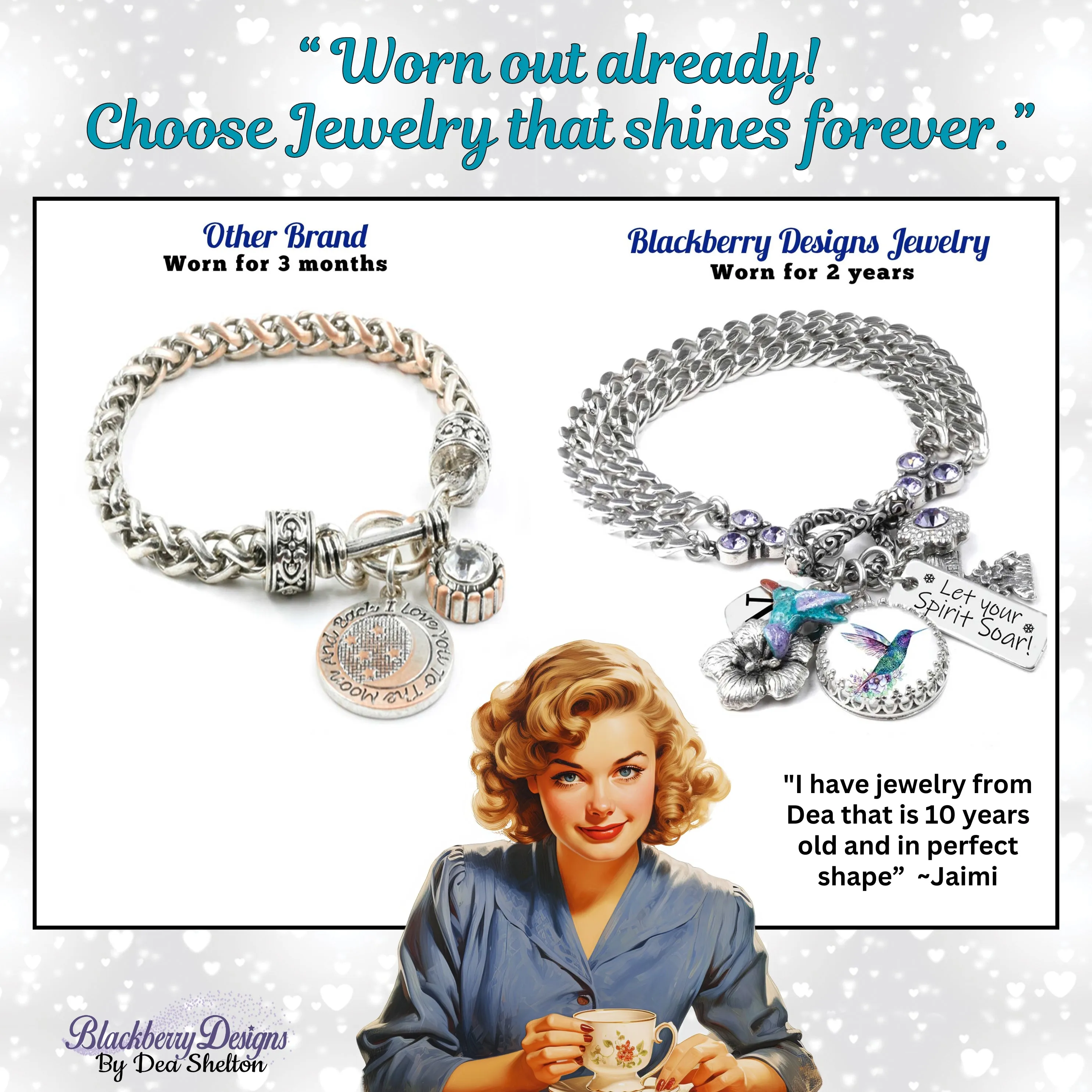 Cardinal Bracelet with Engraved Charm