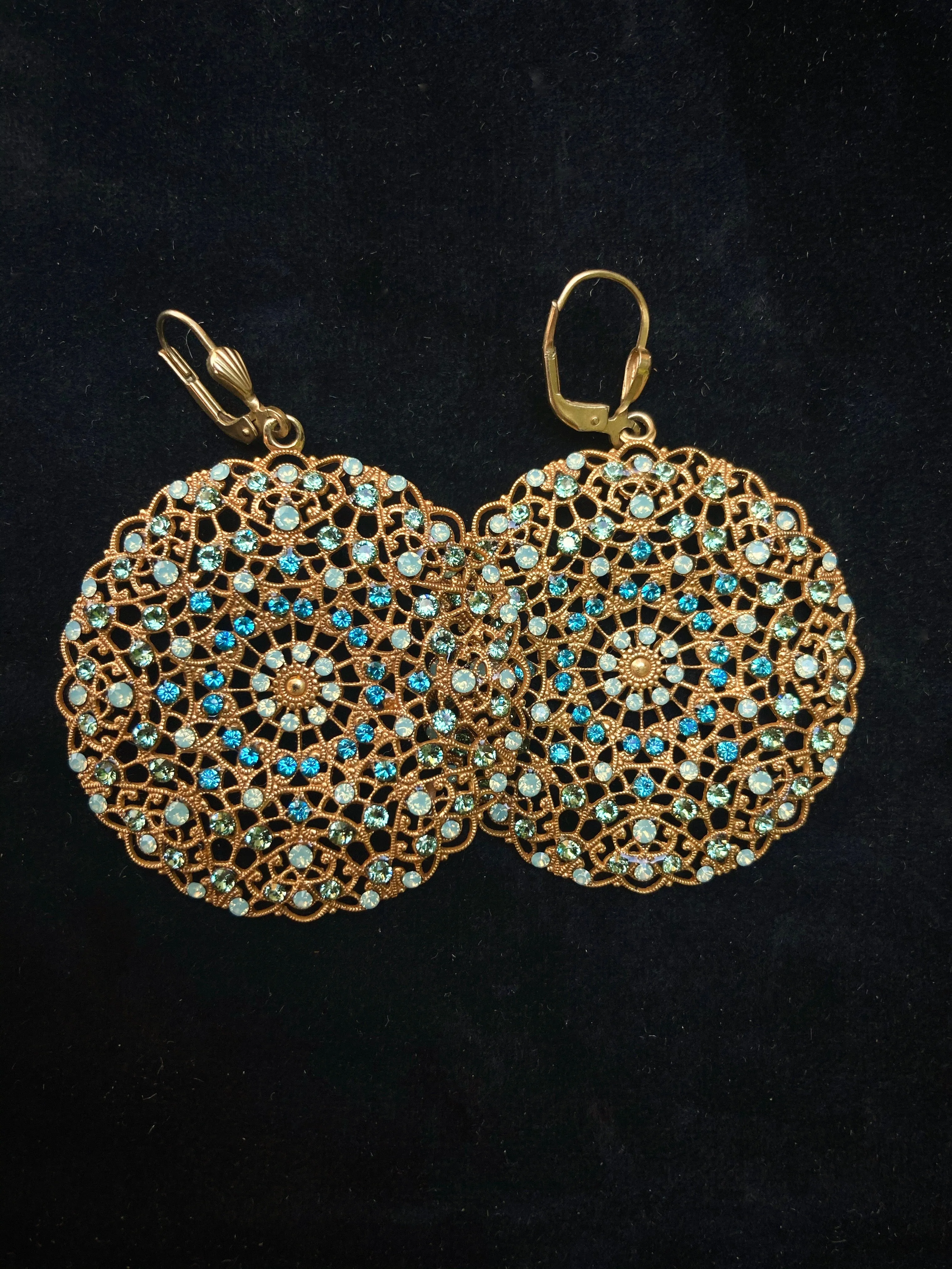 Catherine Popesco Filigree Earrings