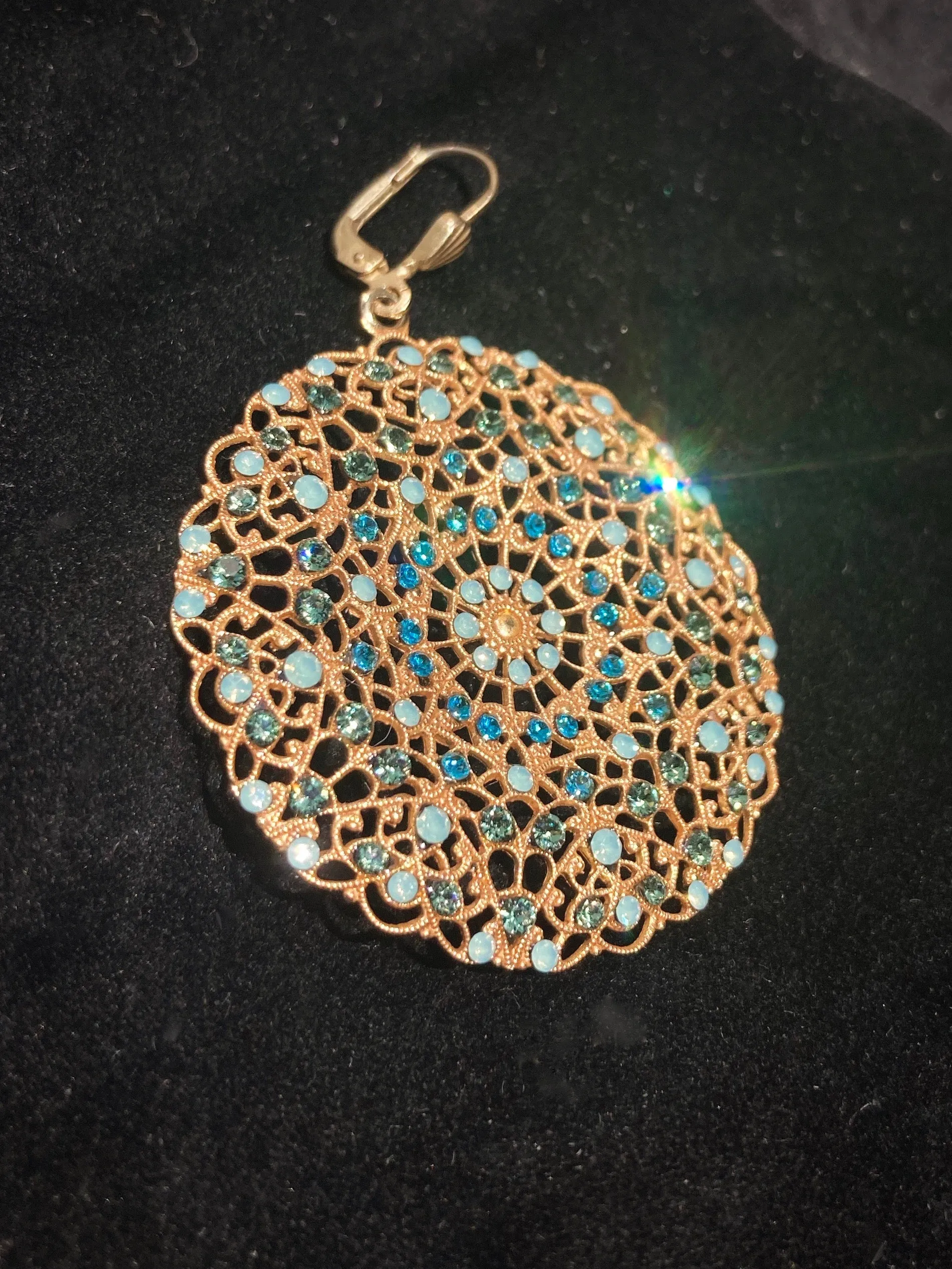 Catherine Popesco Filigree Earrings