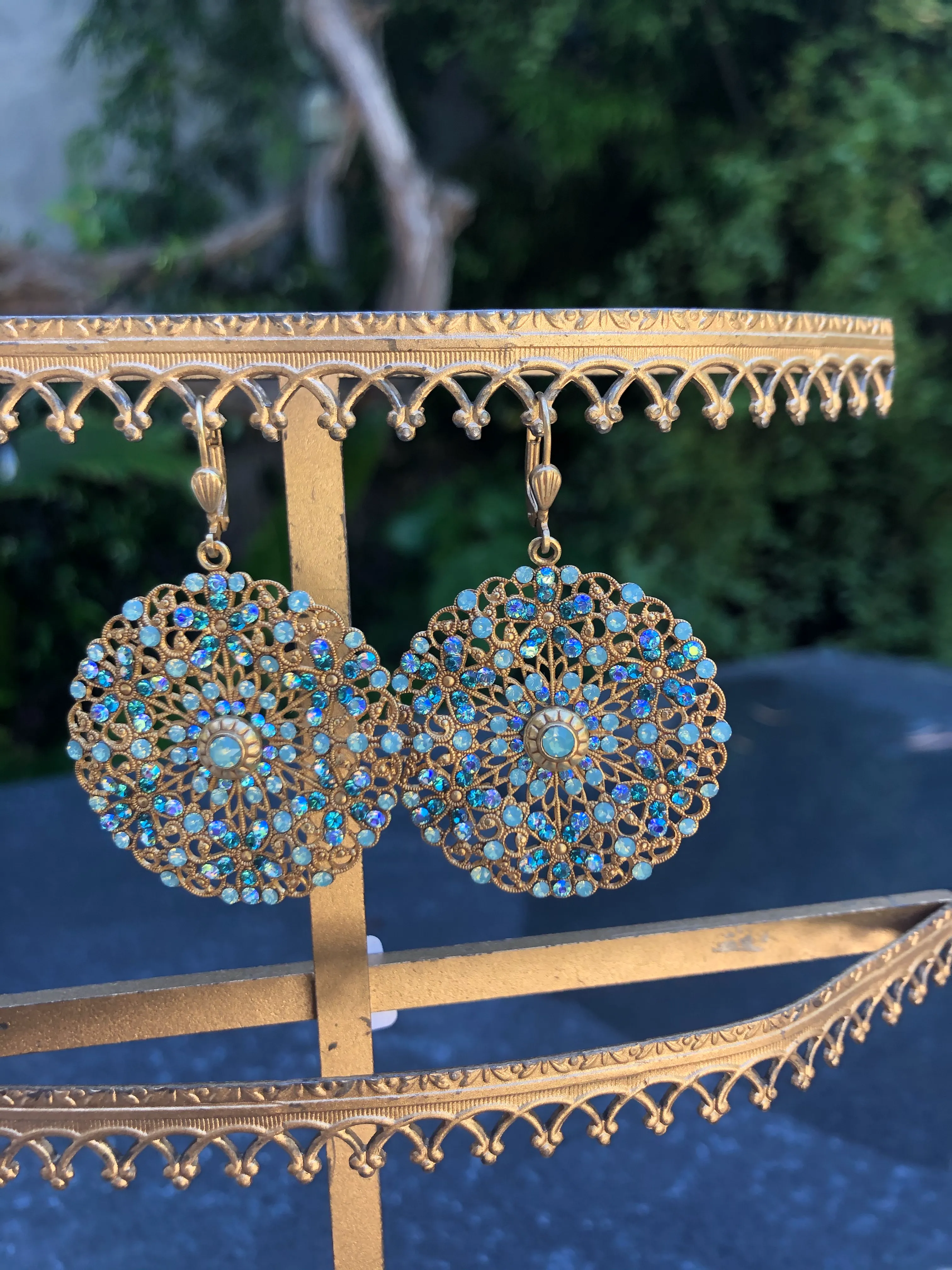 Catherine Popesco Filigree Earrings