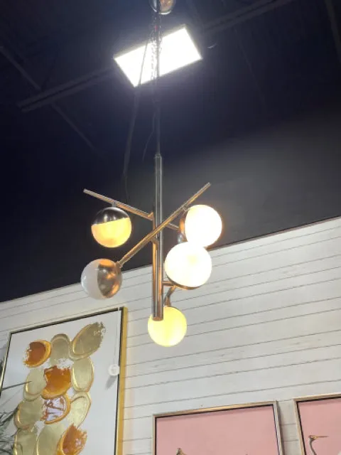 CHANDELIER CHROME WITH 6 LIGHT