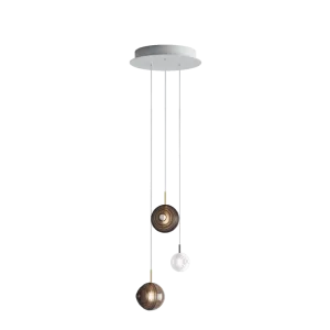 Chandeliers dark & bright star 3 pcs