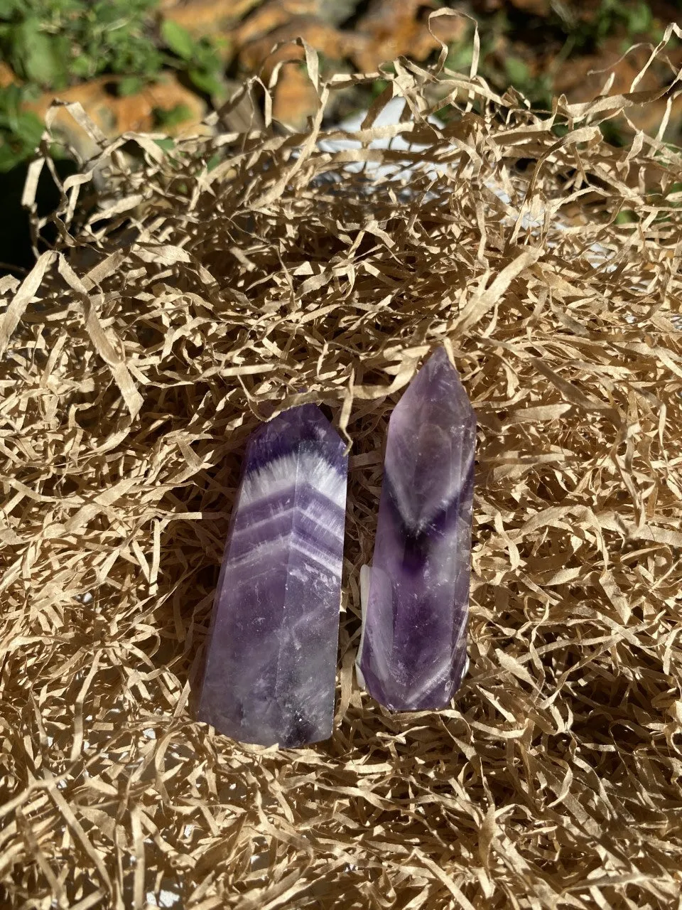 Chevron Amethyst Tower