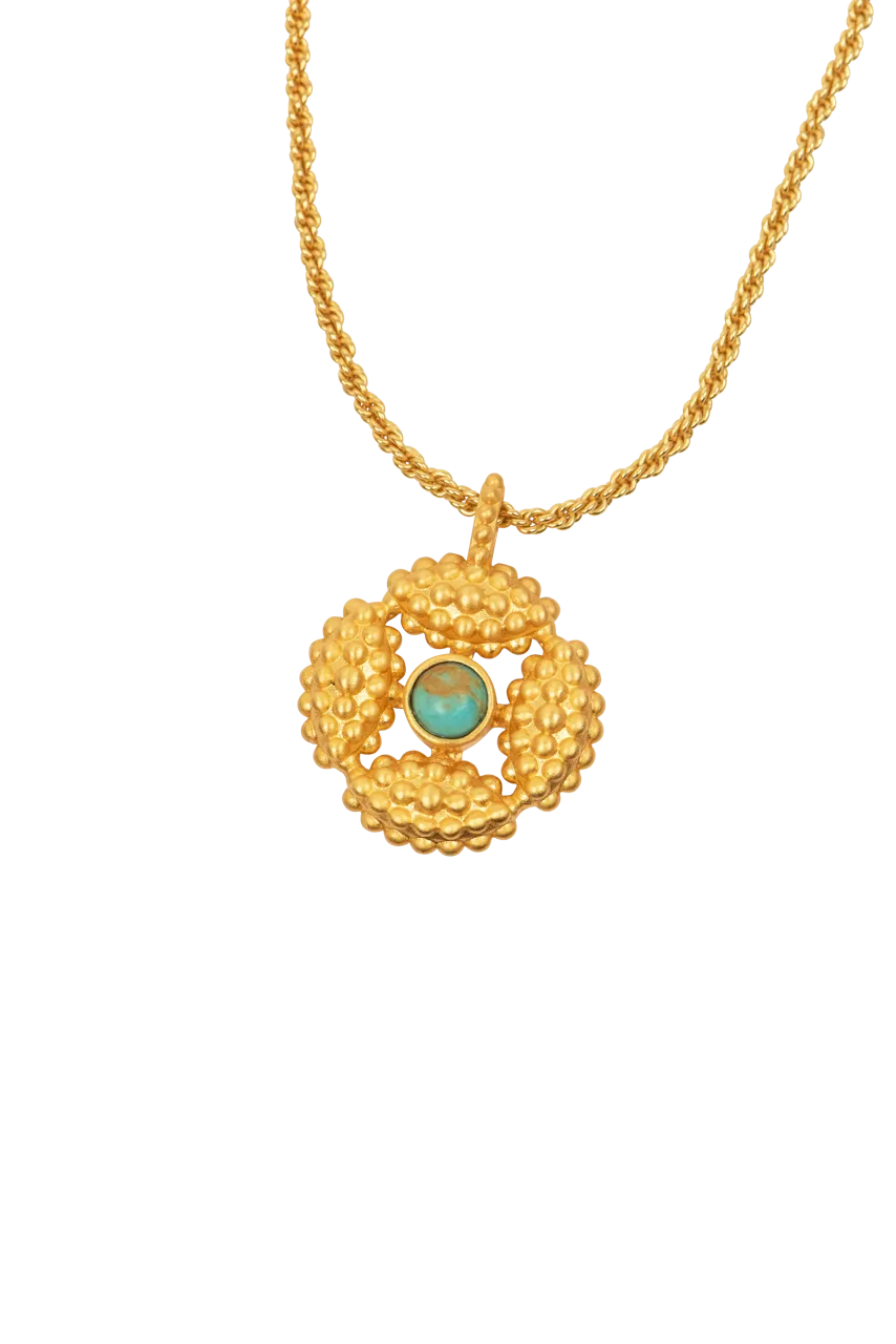 Christina Greene Azure Skies Drop Necklace