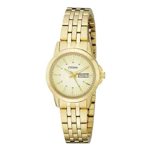 Citizen Women's Analog Display Japanese Quartz Gold Watch