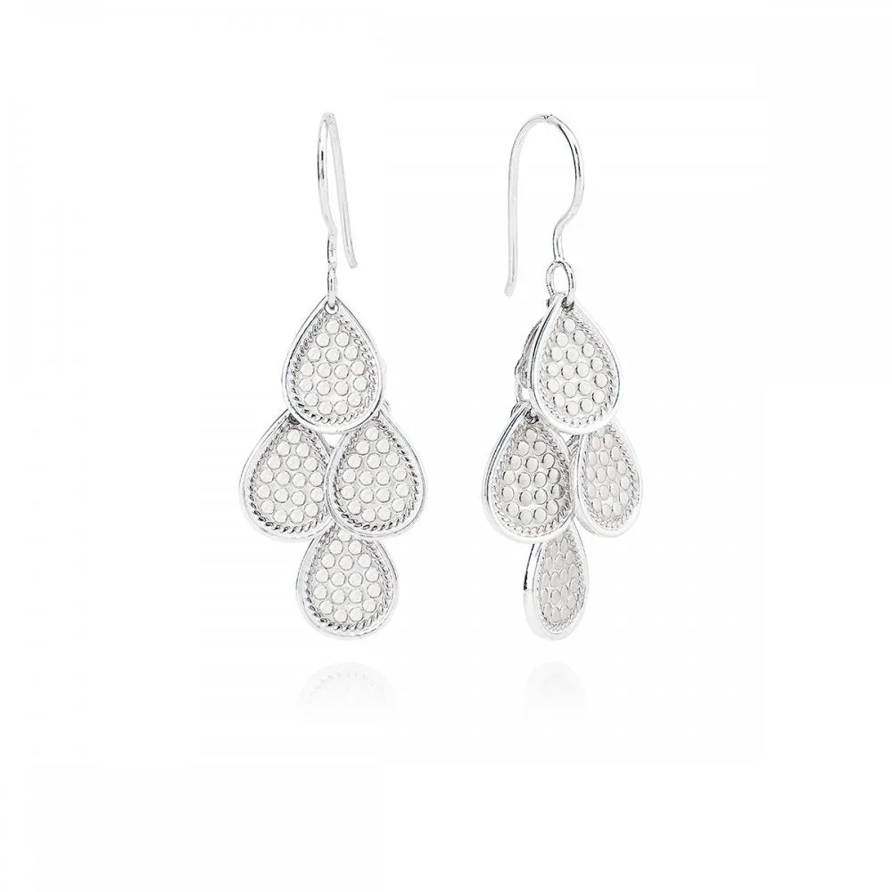 Classic Chandelier Earrings - Silver - 4297E-SLV