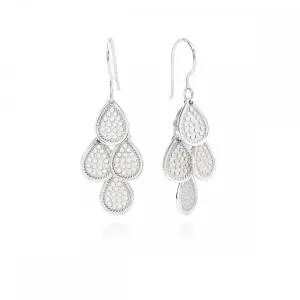 Classic Chandelier Earrings - Silver - 4297E-SLV