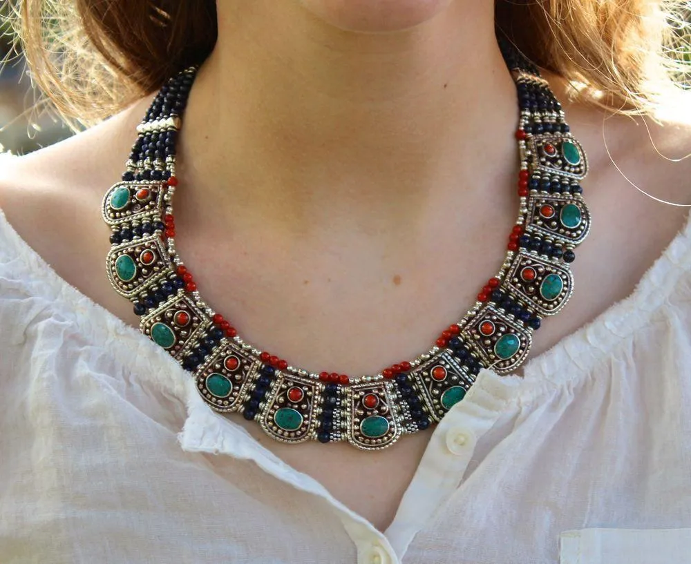 Dharamsala Traditional Tibetan Necklace