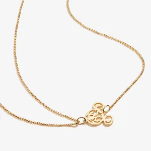 Disney® Mickey Mouse Filigree Pull Chain Necklace