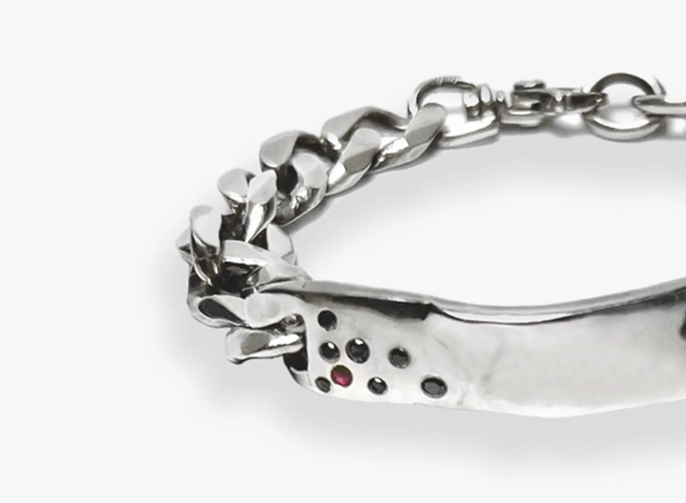 DISTRESSED ID BRACELET 415