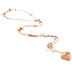 Double Strand Antique Ethiopian Silver Necklace