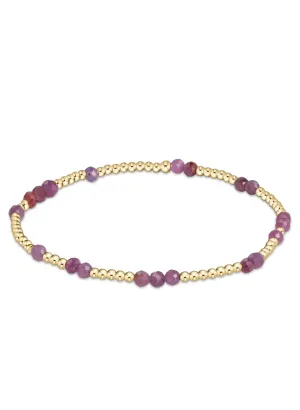 Enewton - Hope Unwritten Gemstone Bracelet - Ruby