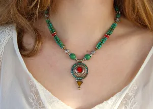 Exquisitely Simple Tibetan Necklace