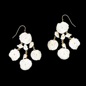 Fine Silver Dollar Earrings - Chandelier