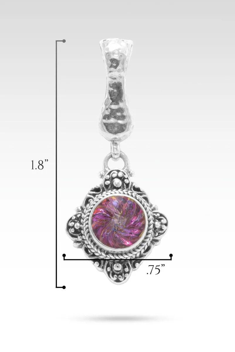Goodness & Love Pendant™ in Northern Lights™ Mystic Quartz