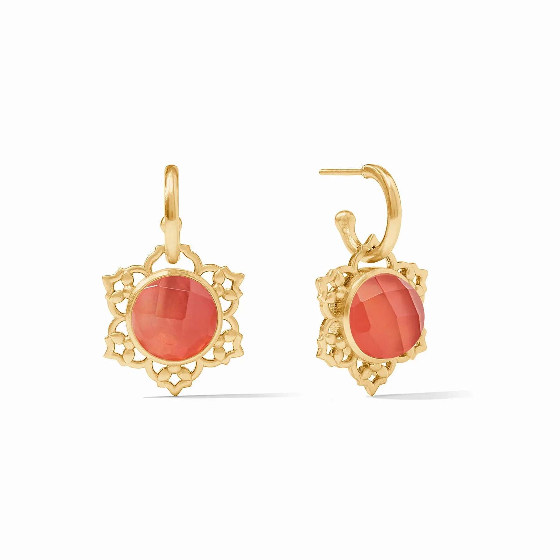 Helene Hoop & Charm Earring