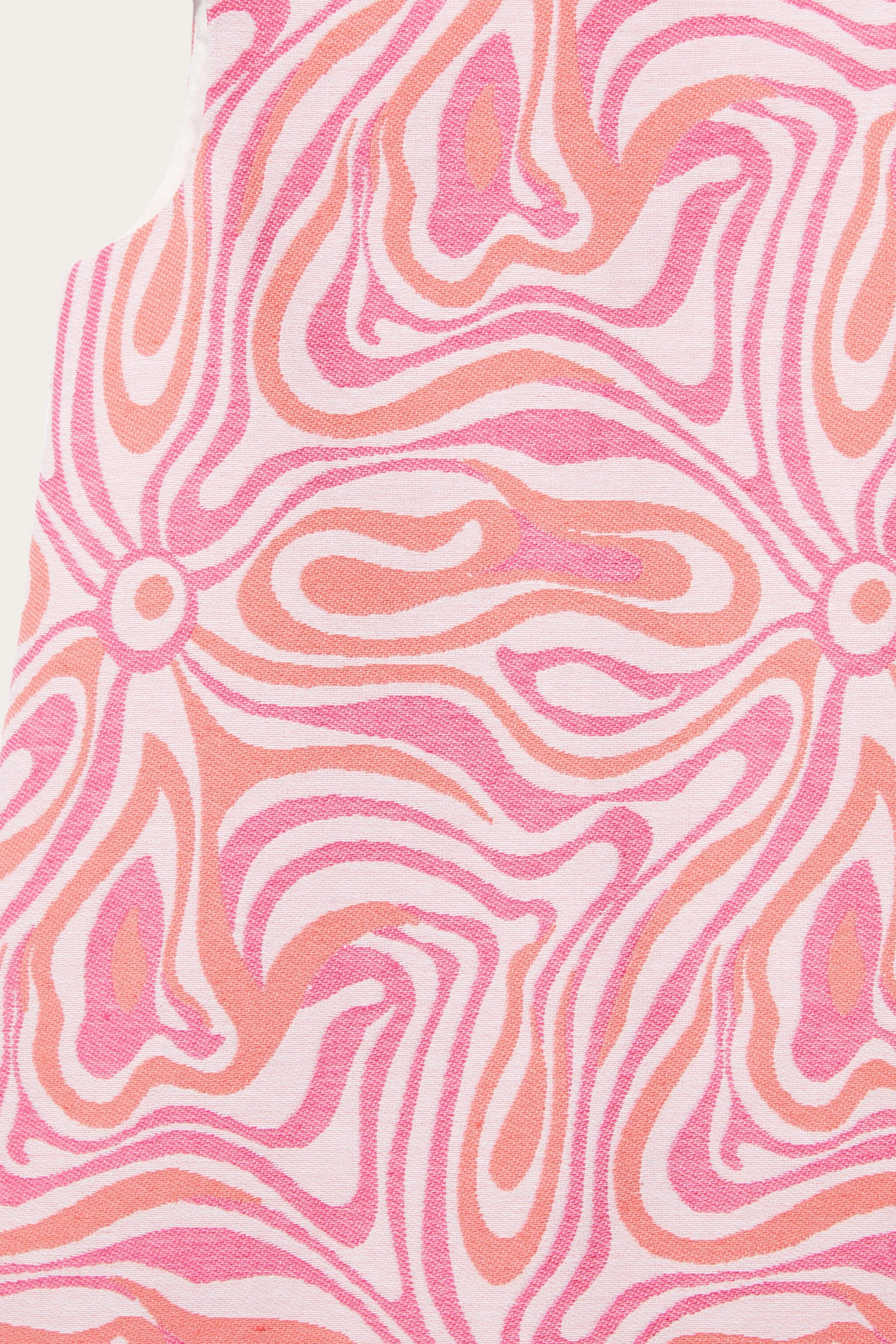Marmo-Jacquard Dress