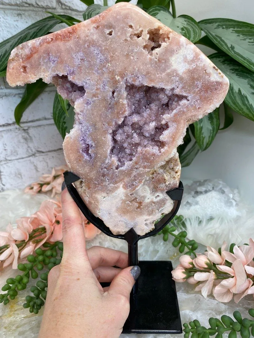Pink Amethyst Display