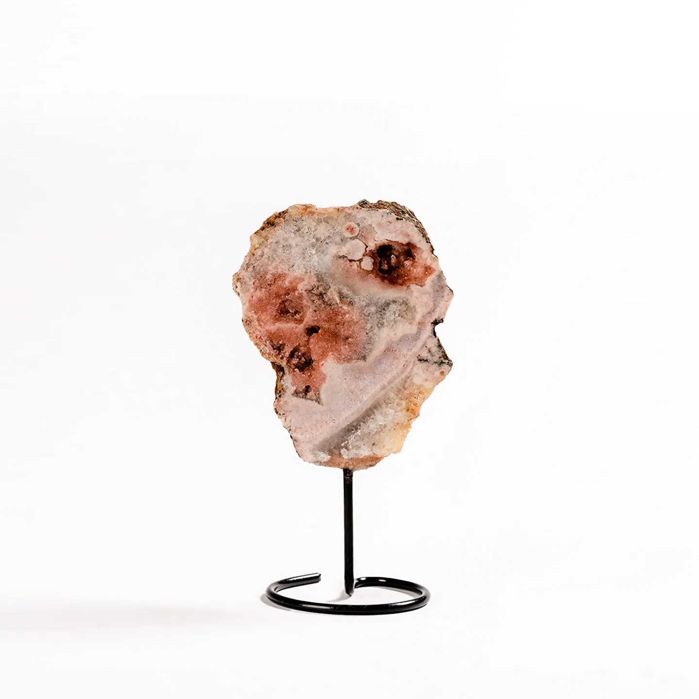 Pink Amethyst Slab and Stand
