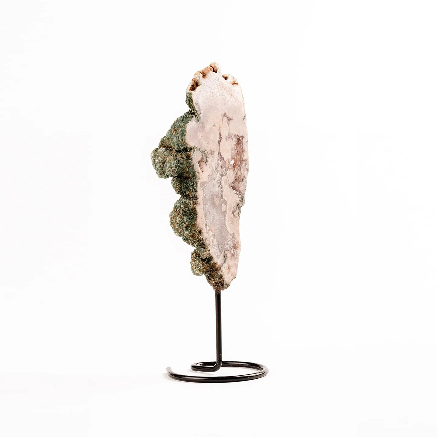 Pink Amethyst Slab and Stand