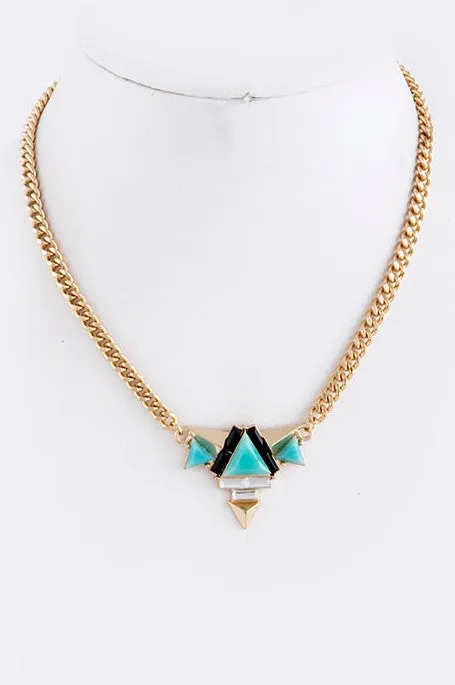 "Summer in Ibiza" Necklace (Turquoise)