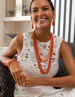 Sciacca Coral Strand Necklace
