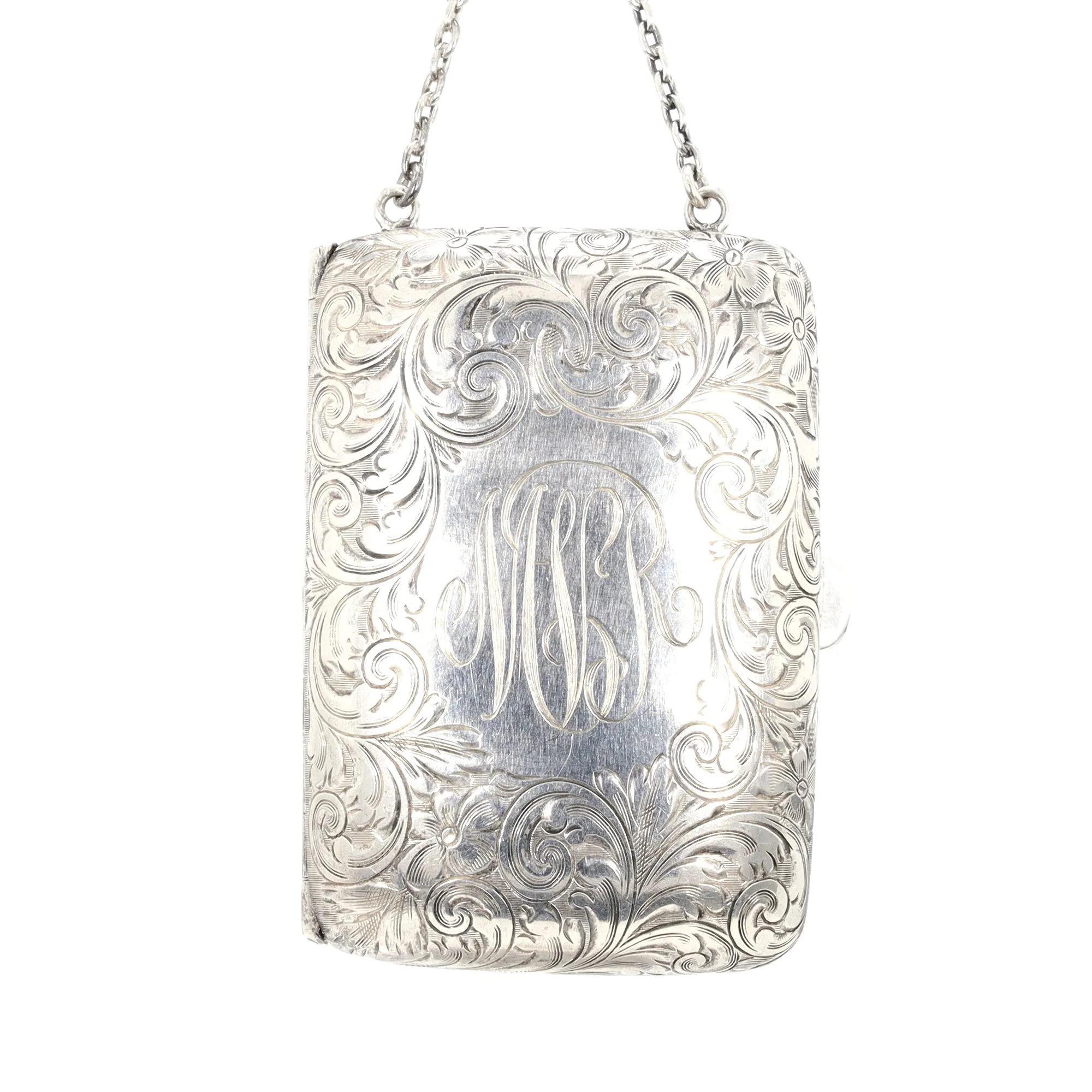 Silver Chatelaine Cigarette Holder