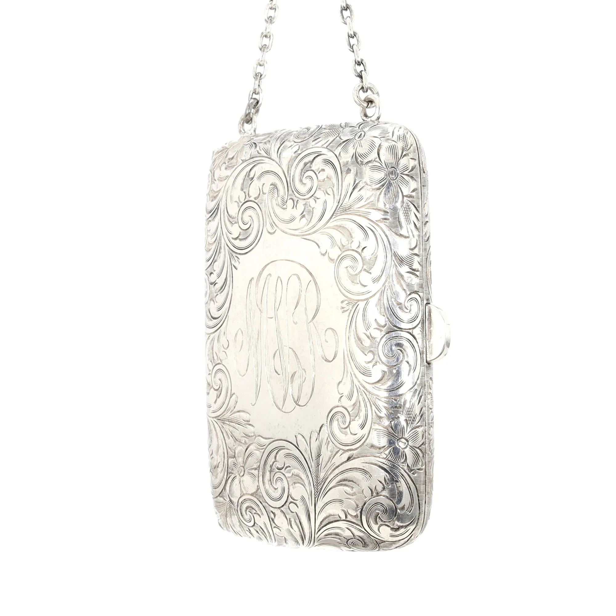 Silver Chatelaine Cigarette Holder