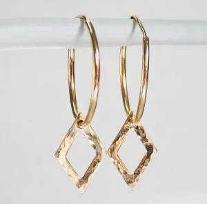 Silver Wren Dana Hoop Earrings
