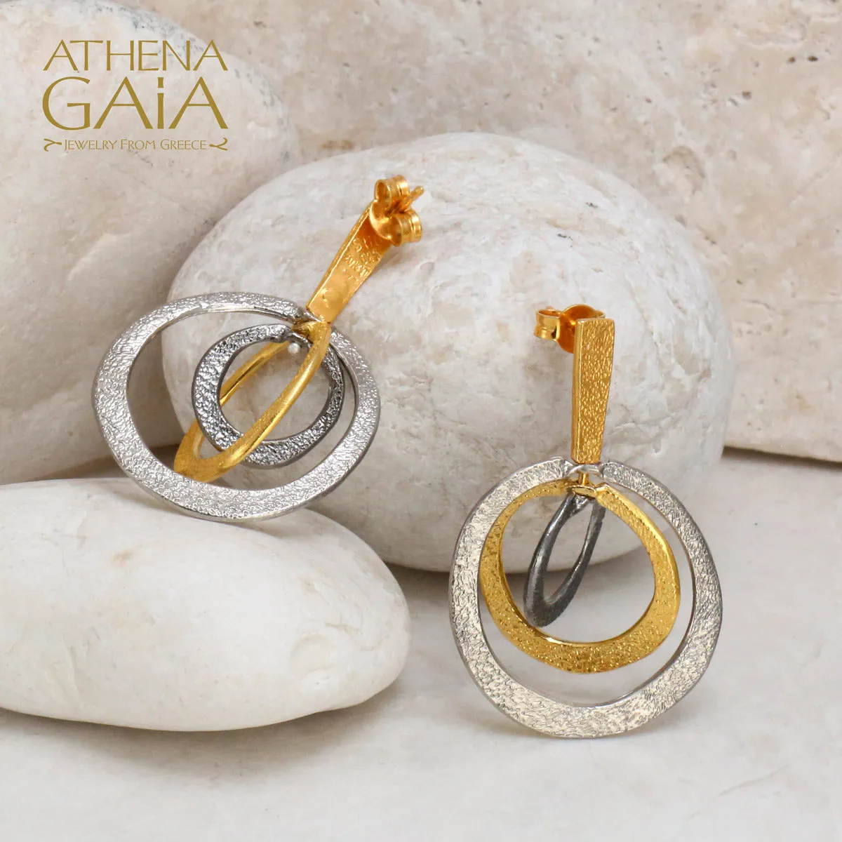 Spinning Circles Earrings