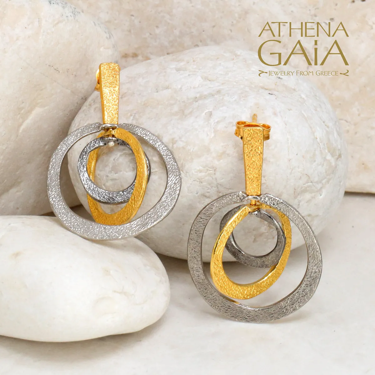 Spinning Circles Earrings