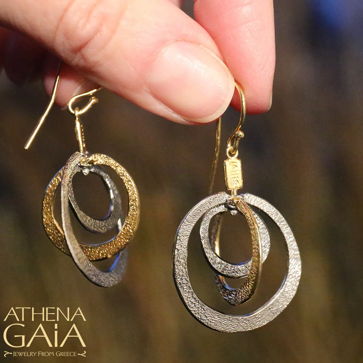 Spinning Circles Earrings