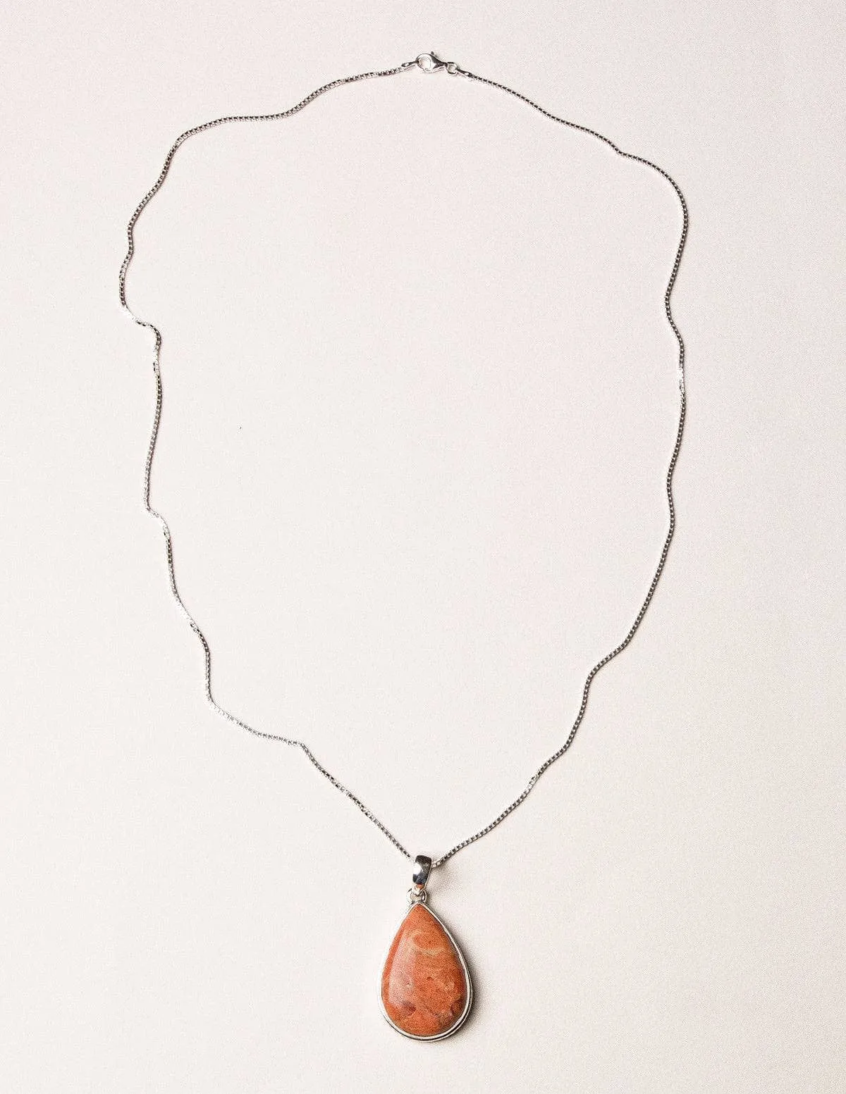Sponge Coral Necklace and Earring Set