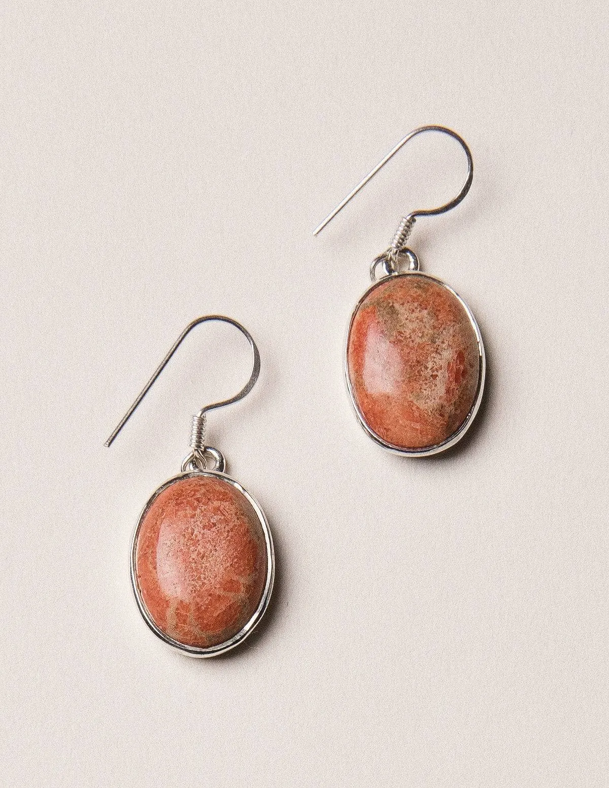 Sponge Coral Necklace and Earring Set