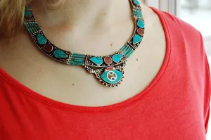 Traditional Karma Dolma Necklace