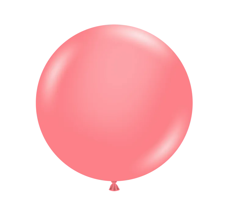 Tuftex 17in Coral Latex Balloons 50ct