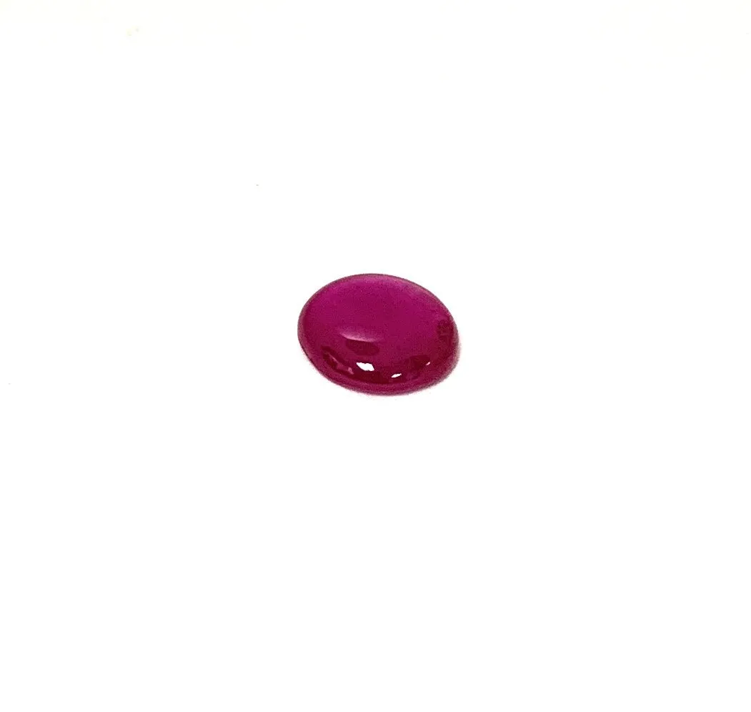Unheated 2.23 Carat Burmese Star Ruby GIA Unset 3-Stone Engagement Ring Gemstone